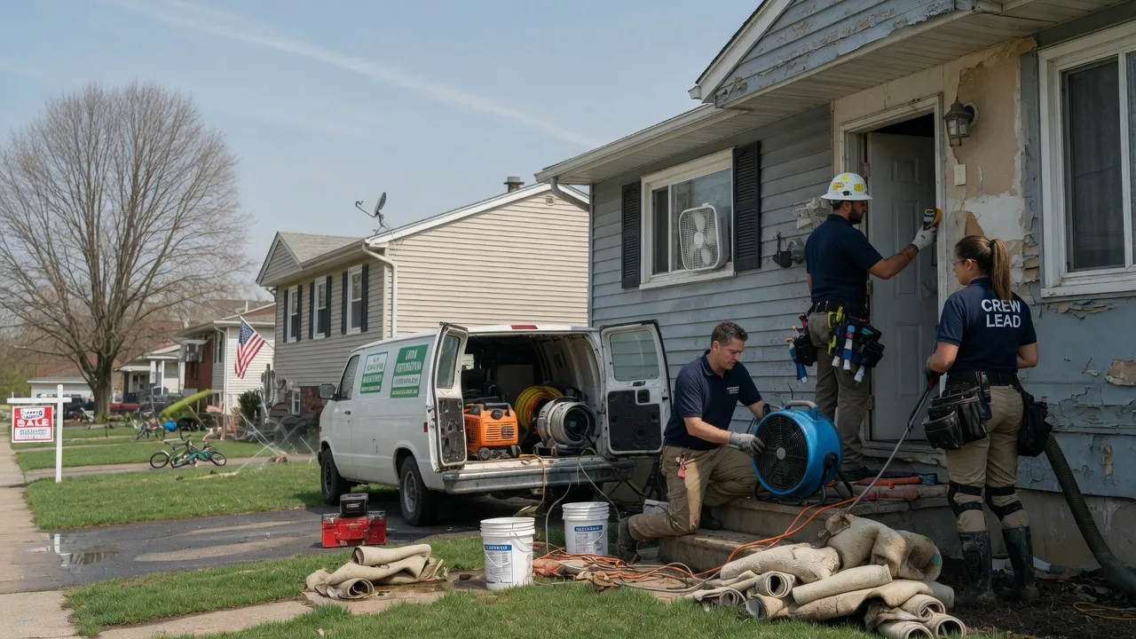 Flood Cleanup in Harris, MN near me