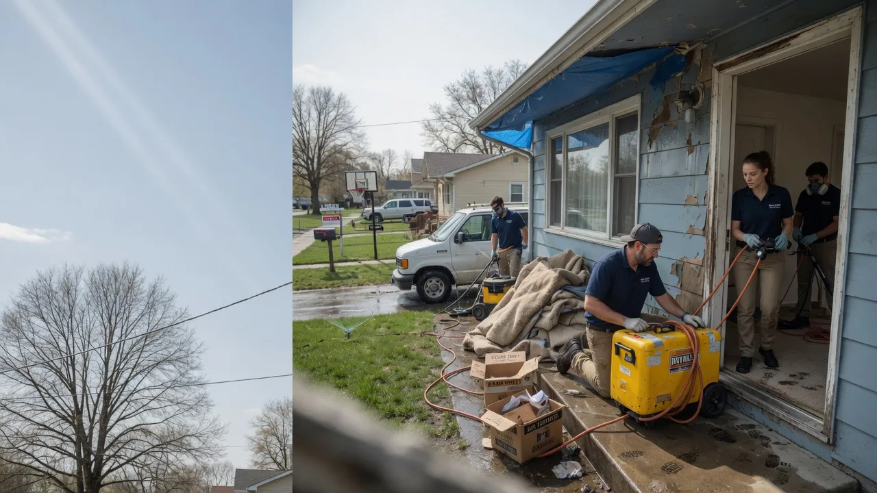 Basement Flood Cleanup in Harris, MN near me
